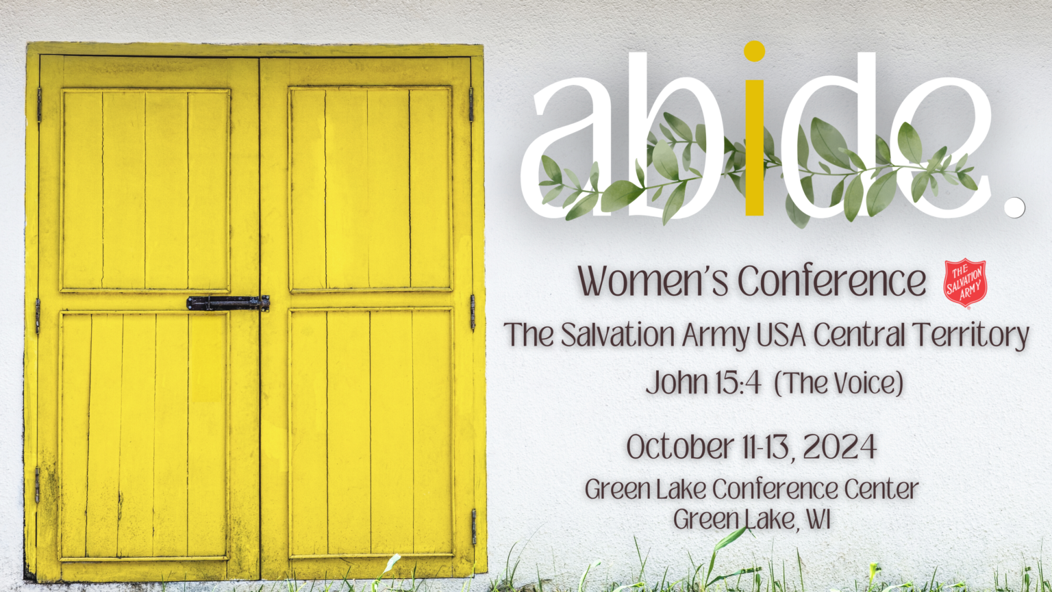 Abide Territorial Women’s Conference 2024 Get Connected