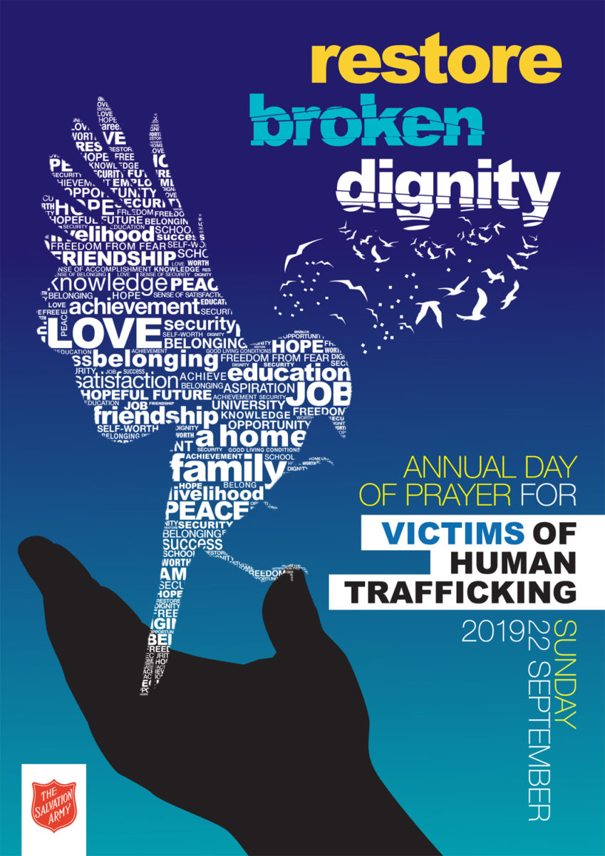 ‘restore Broken Dignity Salvation Army Called To Prayer And Action Against Human Trafficking 9285