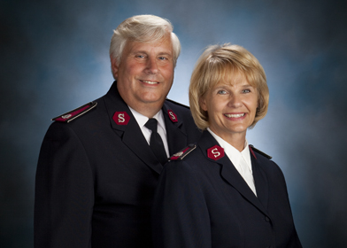 Lt. Colonels Daniel & Rebecca Sjogren