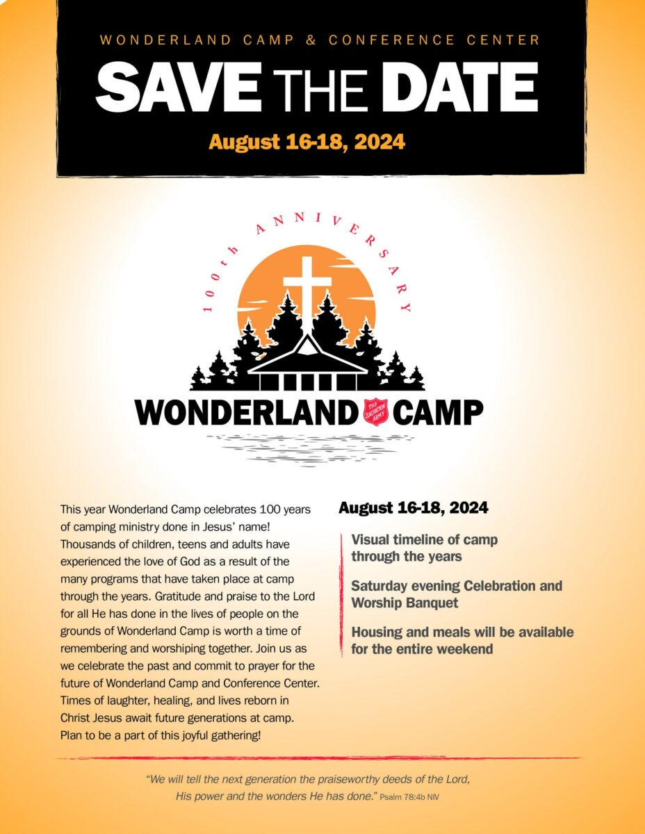 Wonderland Camp 100th Anniversary